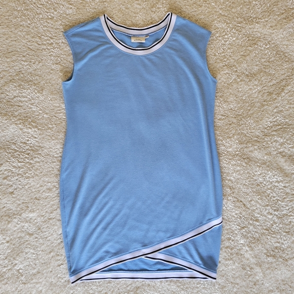 Mind Over Matter light blue dress size 1x - Picture 1 of 9